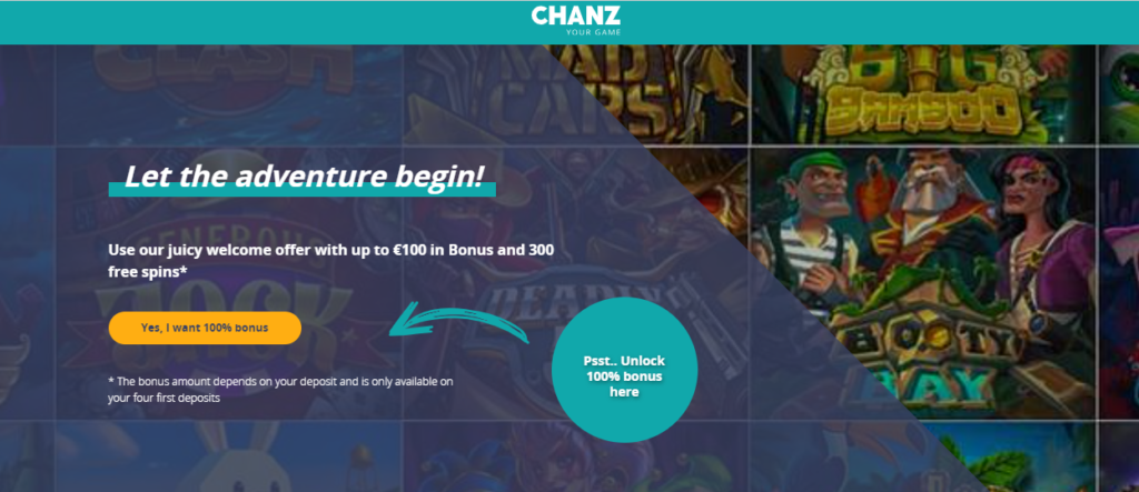 Chanz casino review - image 1