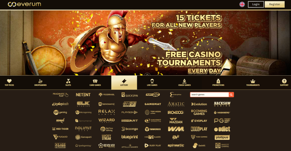 Everum casino review - image 1